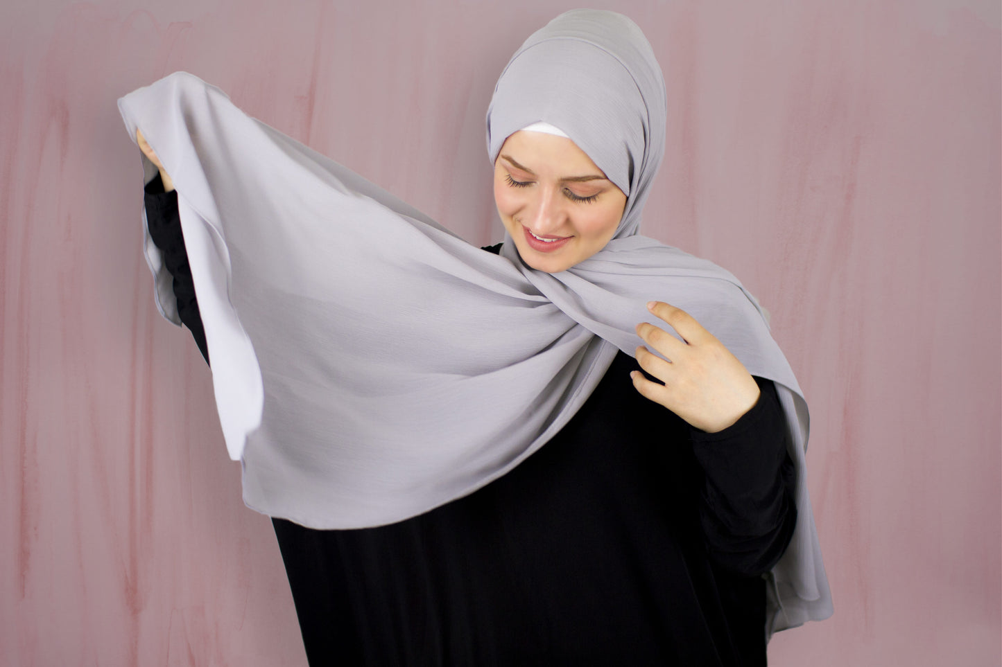 Baby Powder x Wrinkle Chiffon