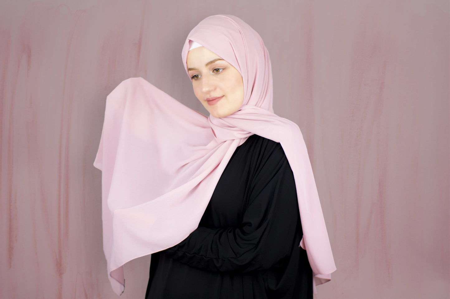 Cotton Candy x Wrinkle Chiffon