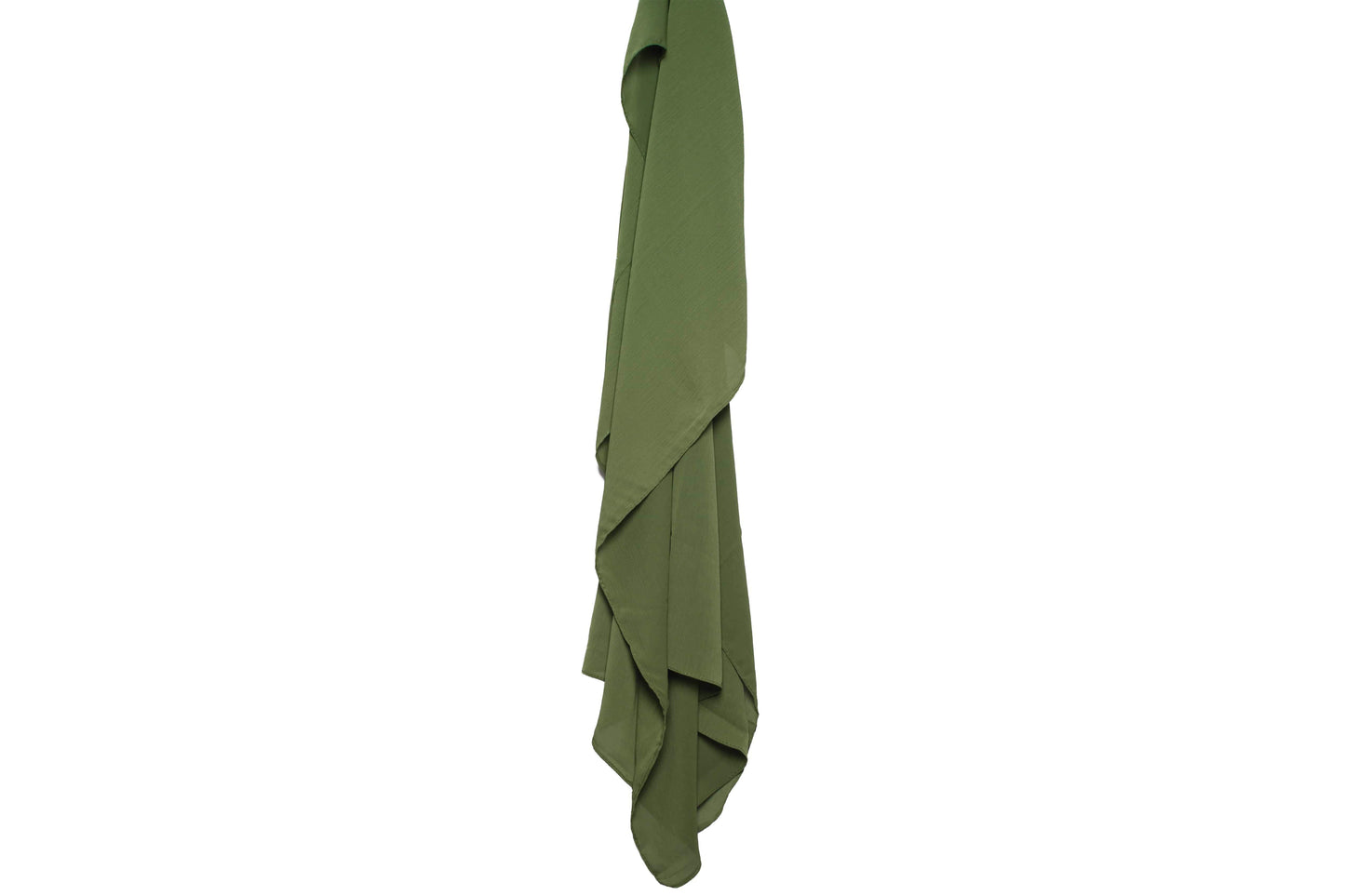Army Green x Wrinkle Chiffon | Modestique