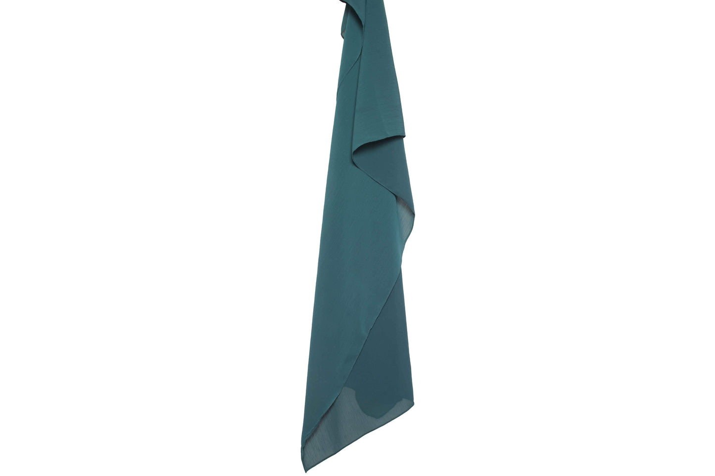 Dark Slate Gray x Wrinkle Chiffon | Modestique