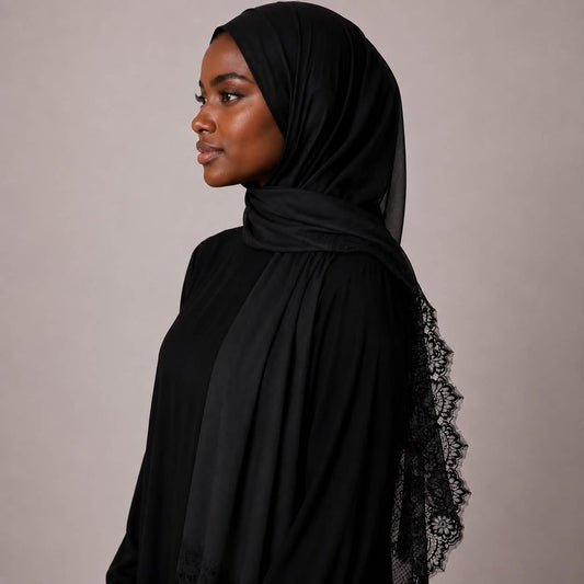 Black Modal Lace
